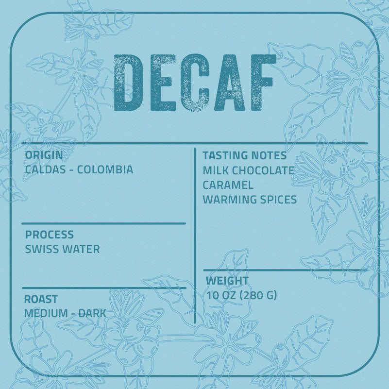 Colombia Swiss Water Decaf Coffee | Kafiex Roasters
