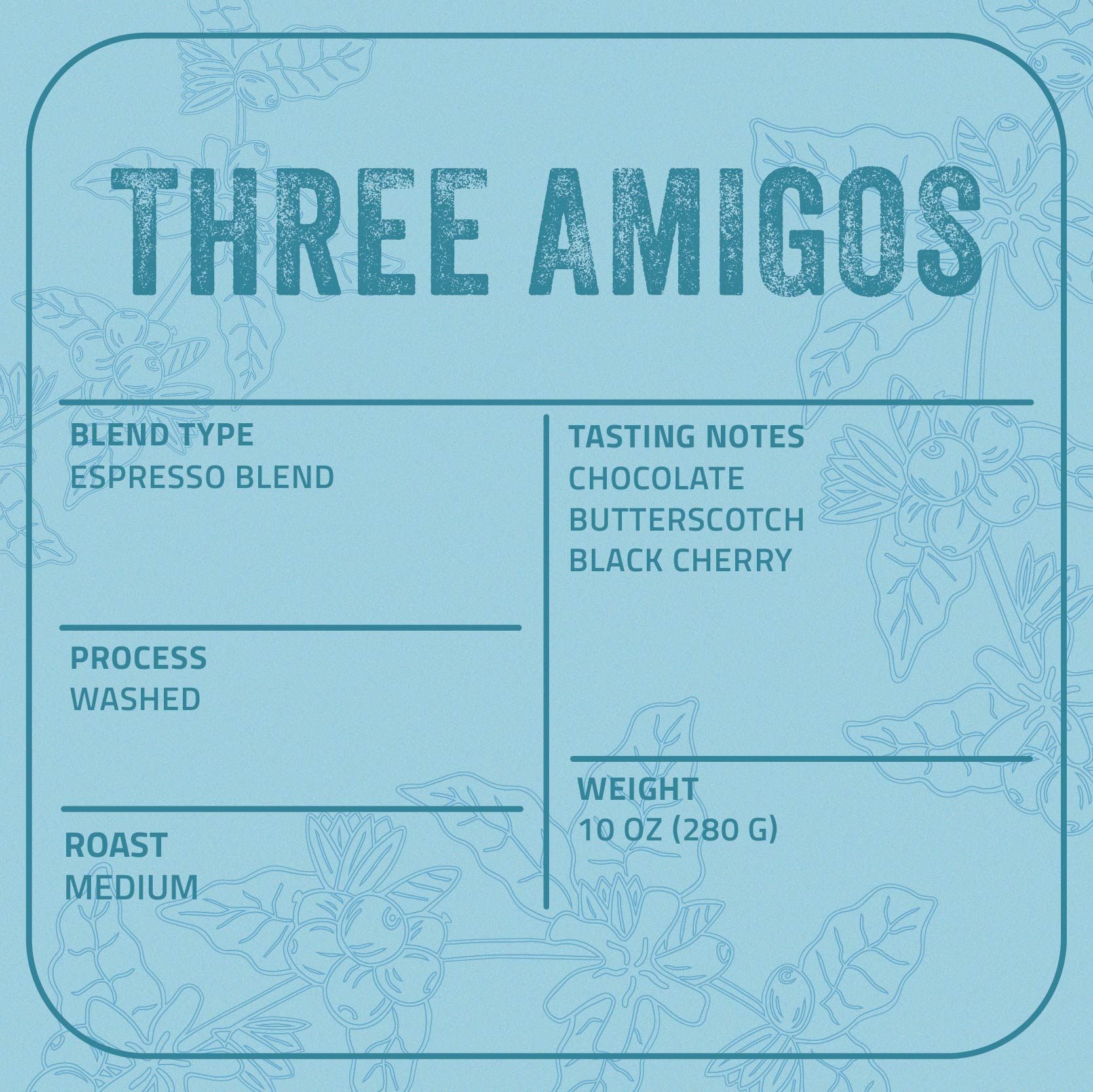 Three Amigos – Espresso Blend