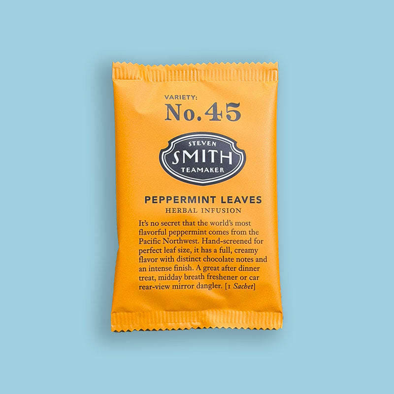 Smith Teamaker No. 45 Peppermint Leaves | Pantry Filler, 100 Sachets